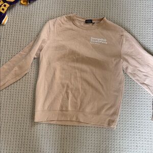 SpongeBob SquarePants Beige Crewneck Sweater